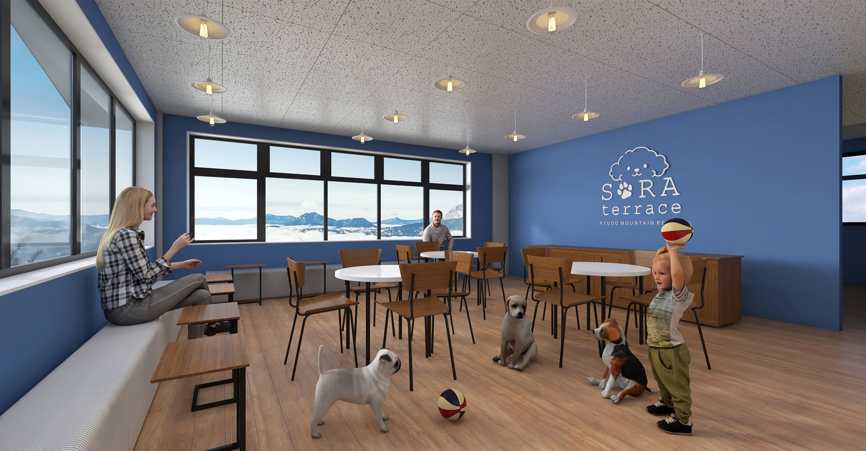 WANKO cafe 内装イメージ