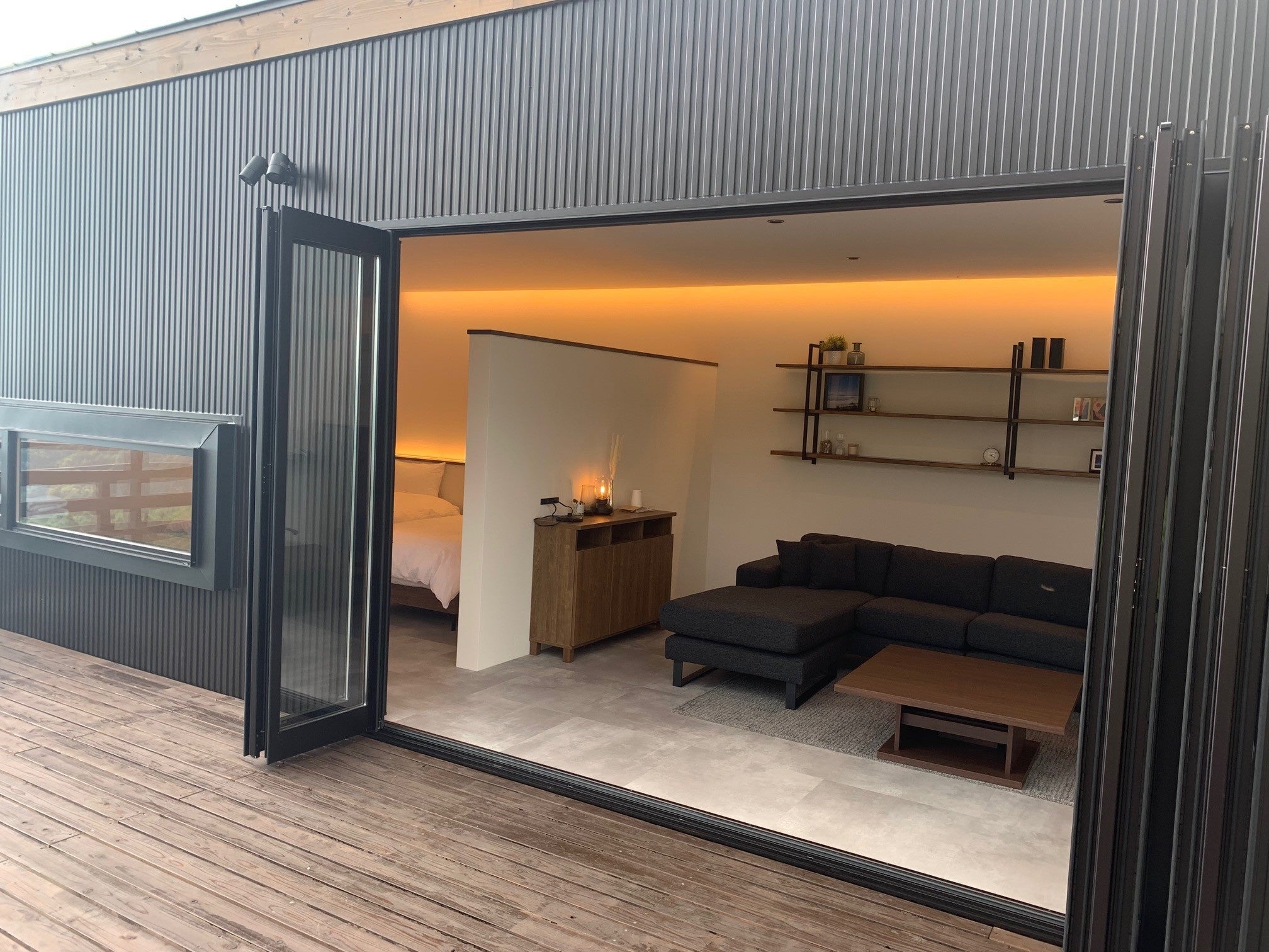 スイートキャビン内装