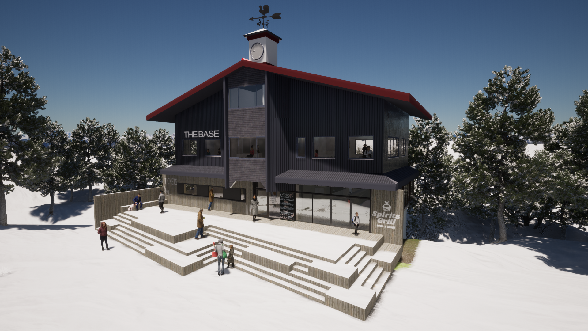 センターハウス　 外観イメージ