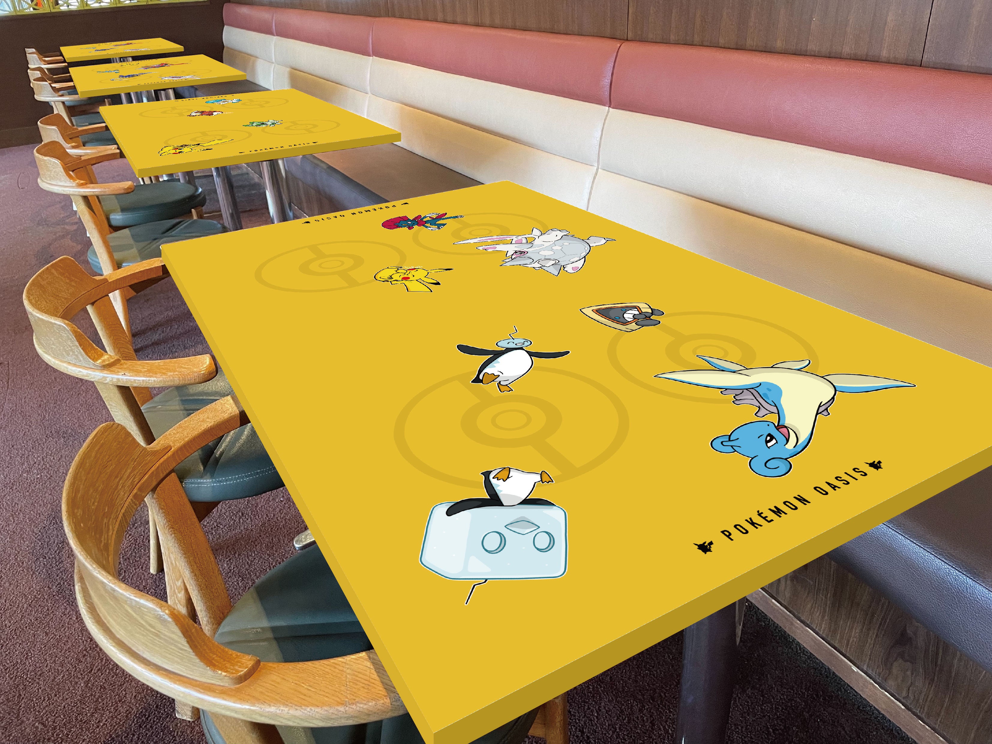 テーブルデザイン　※イメージ