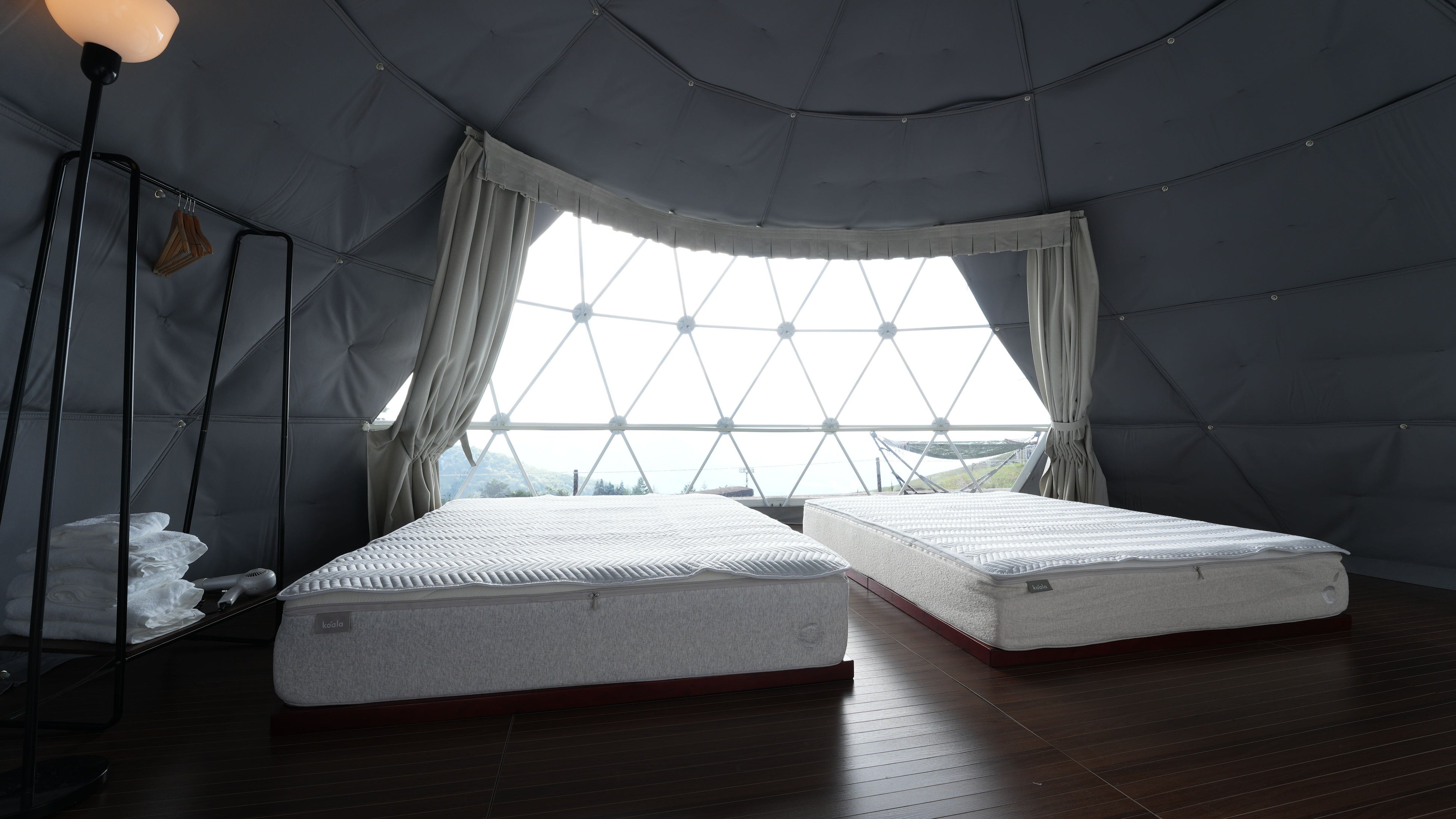 全室に「コアラマットレス」を採用