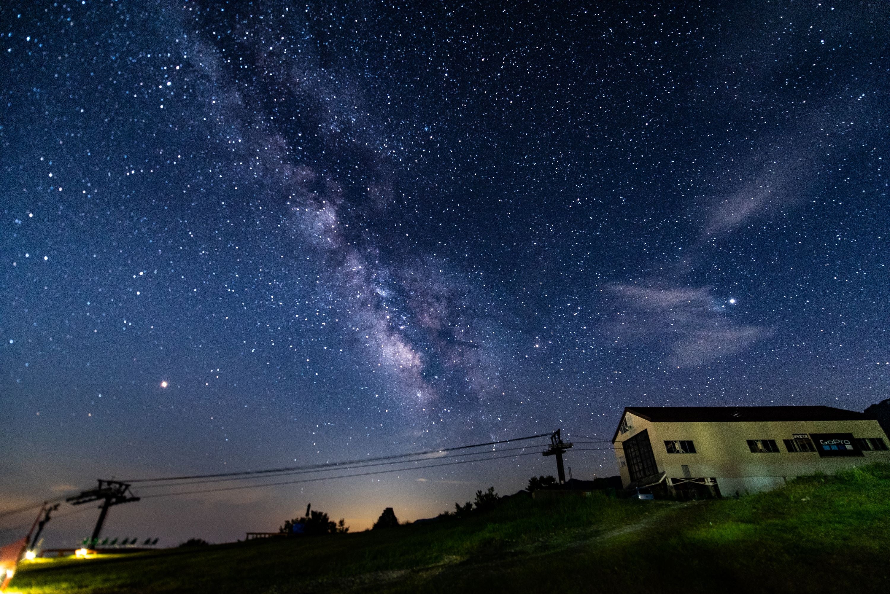 星空天体ショー