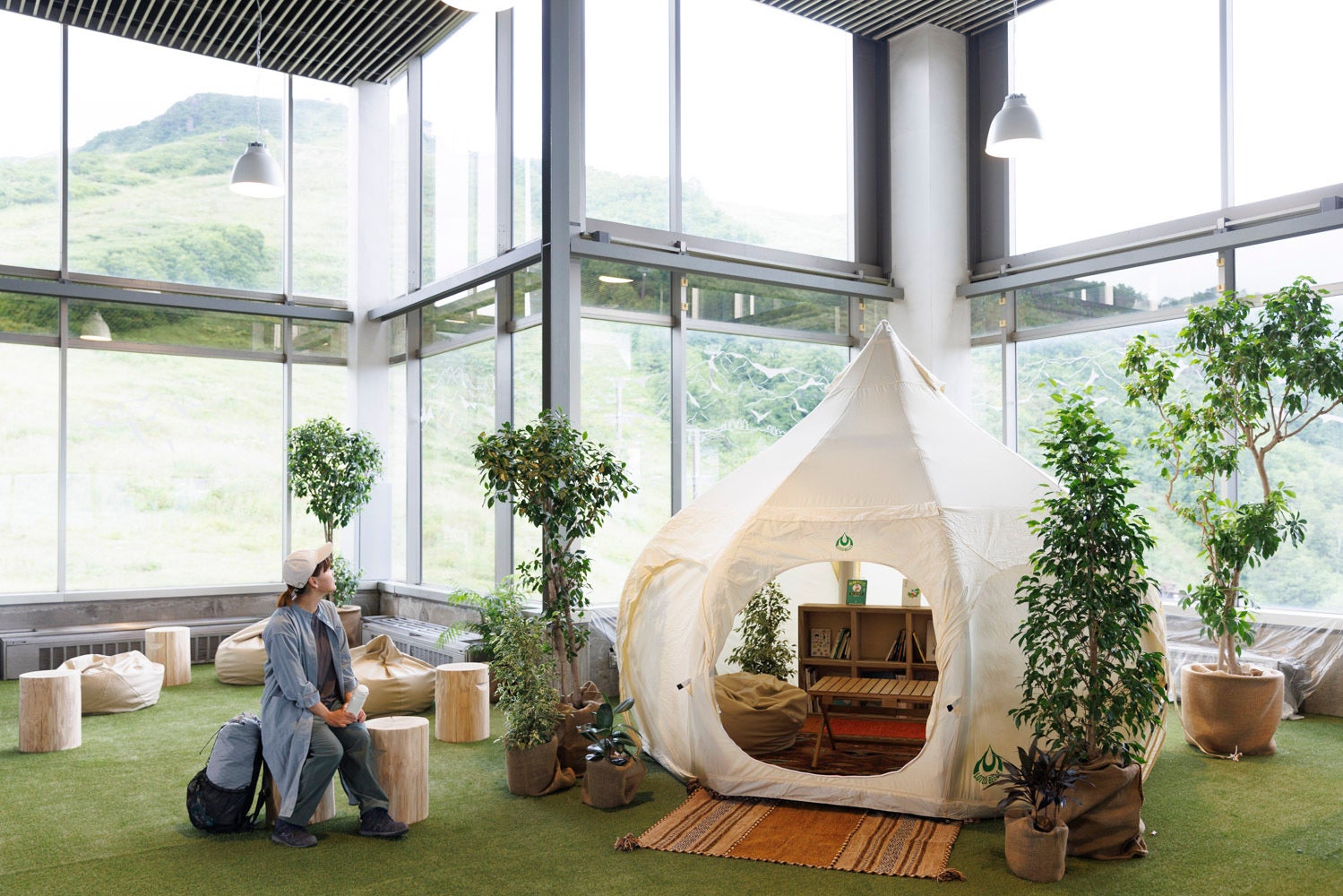 誰もがお寛ぎいただける休憩スペース