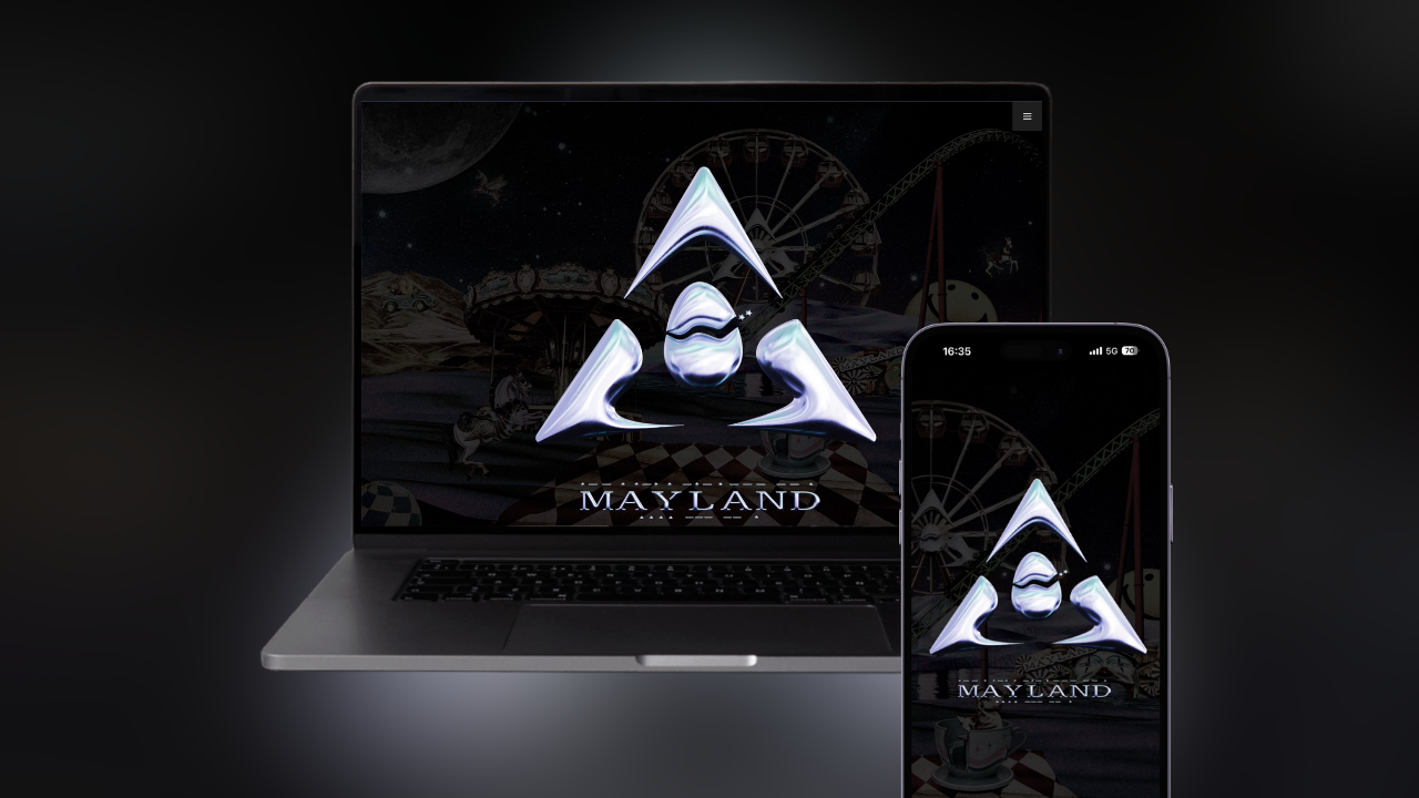 ３ボーカルバンド「Dannie May」のファンクラブサイト＆アプリ「MAYLAND」を「FAM」にて同時リリース