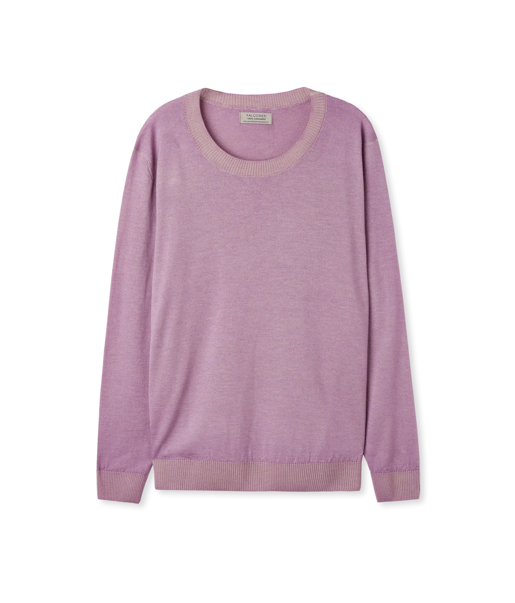 FALCONERI カシミヤウルトラスリム タートルネック M ピンク