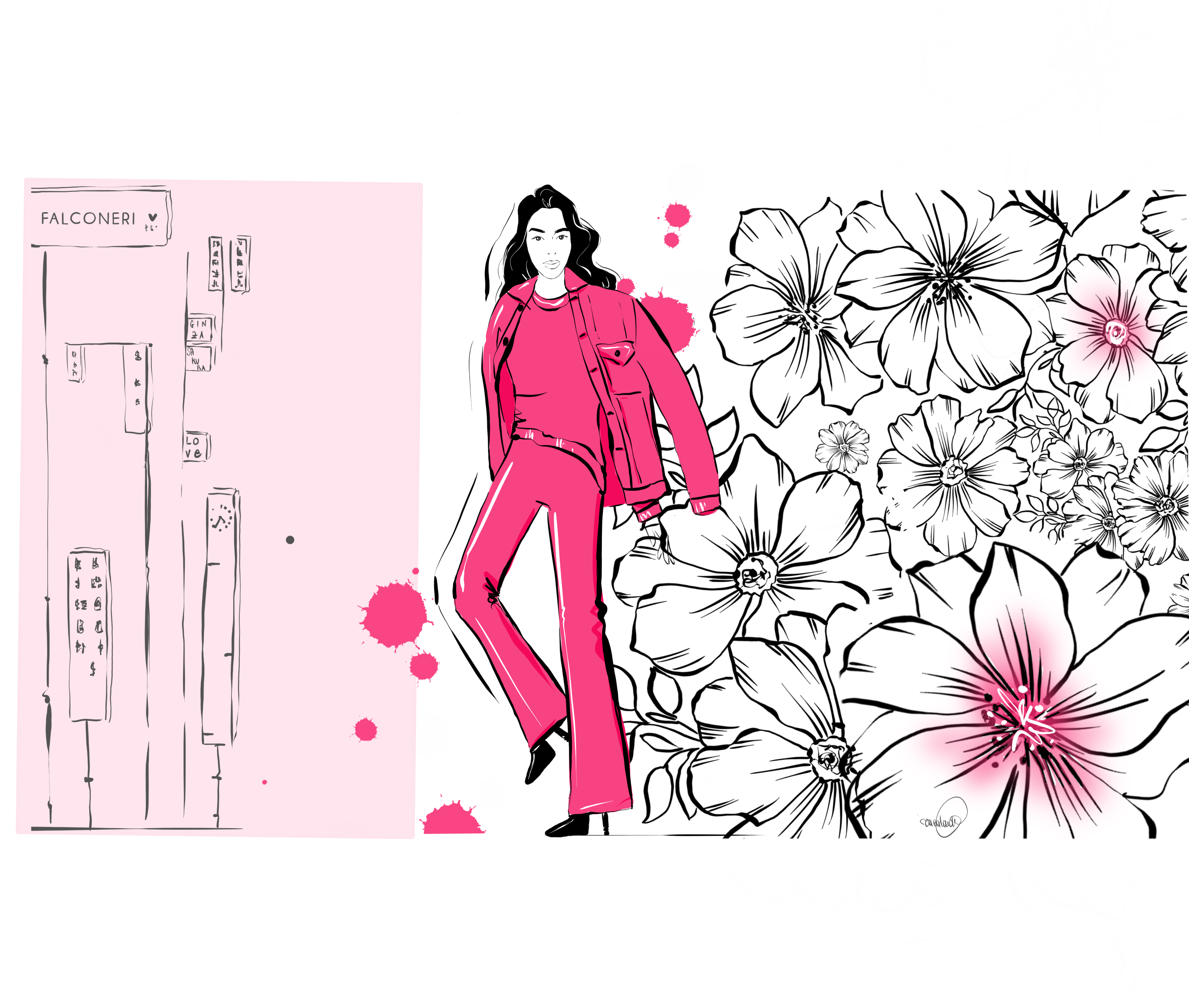 FALCONERI (ファルコネーリ) SAKURA COLLECTION | Calzedonia Japan