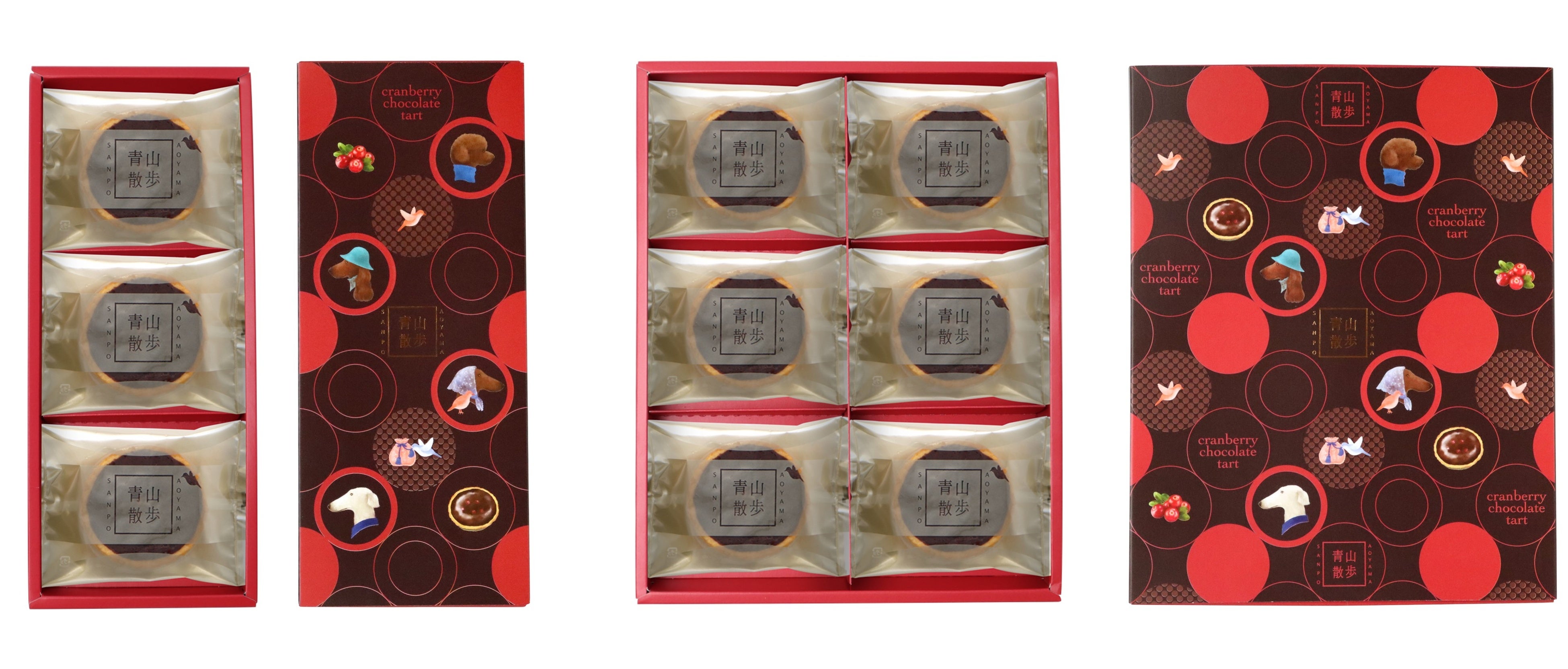 左：3個入、右：6個入