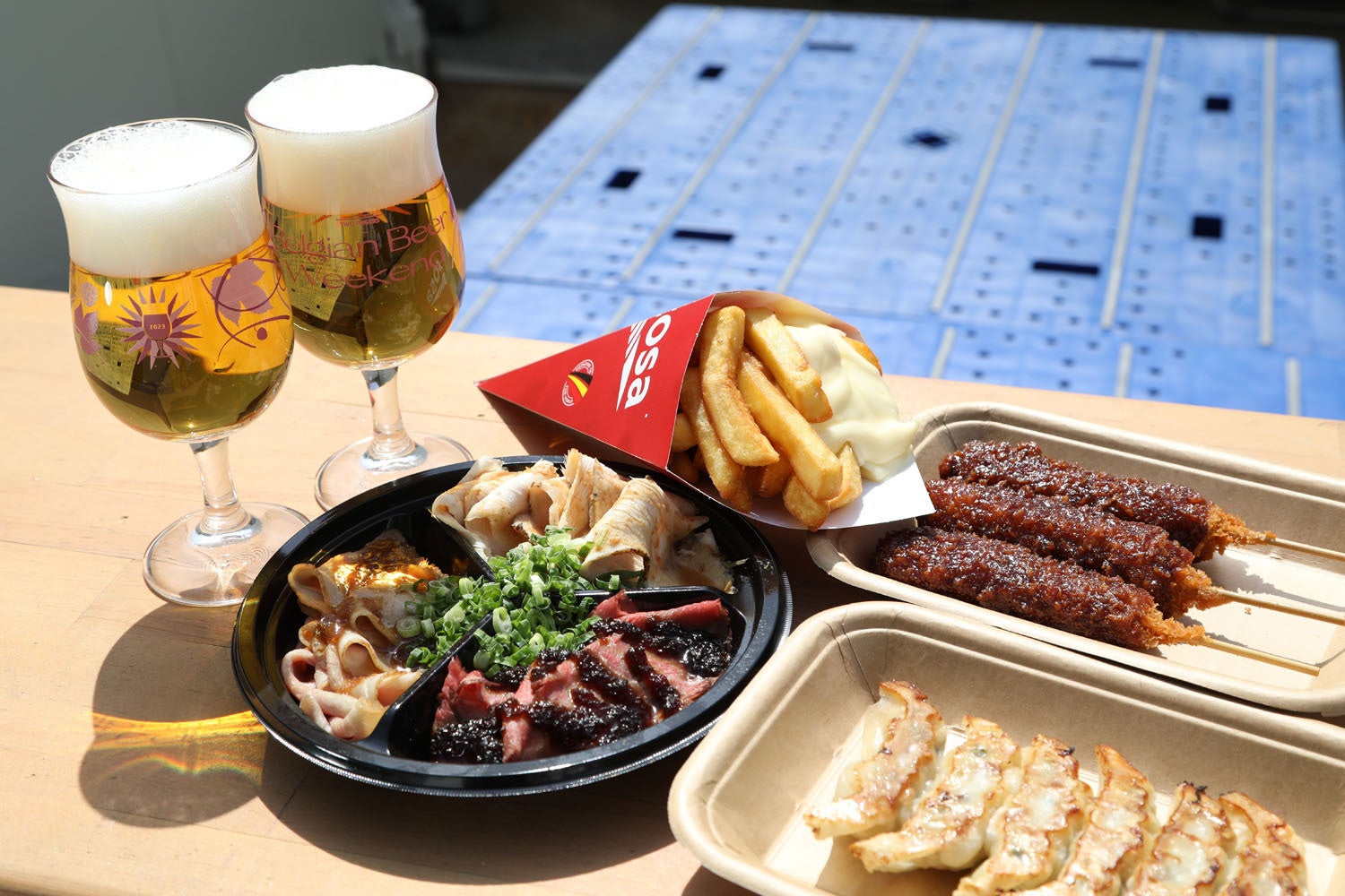 ベルギービールと美味しい料理