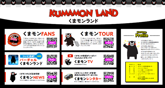 くまモンランドサイト　イメージ