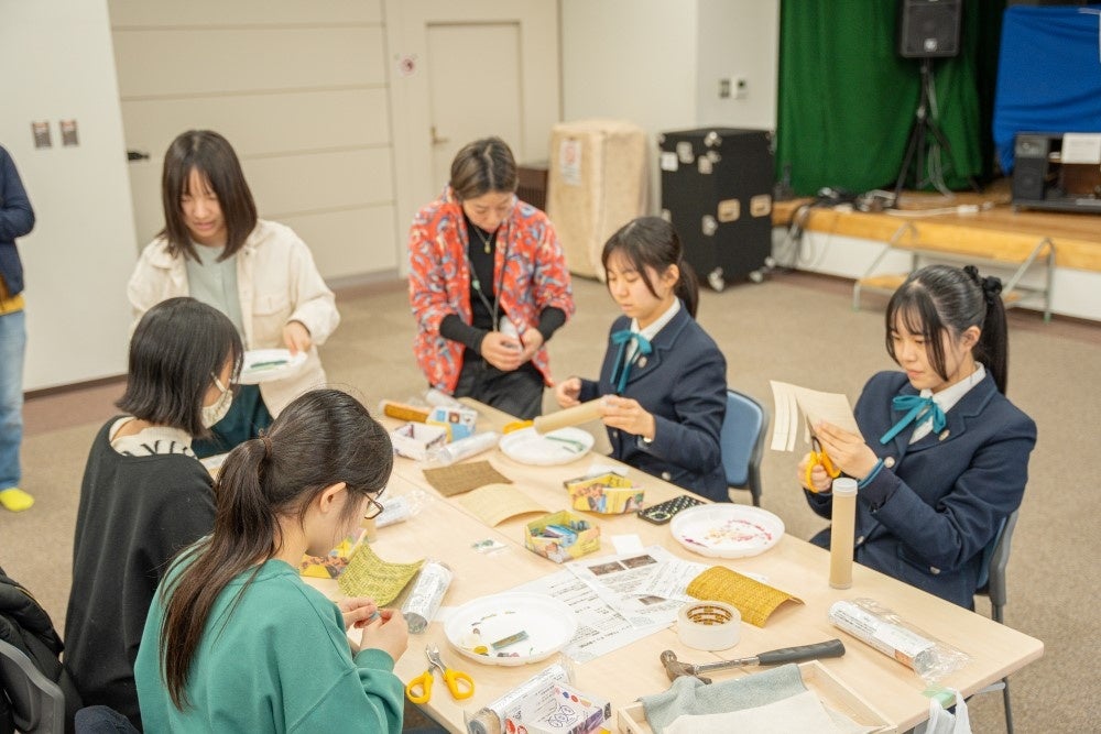 万華鏡づくり（イメージ）