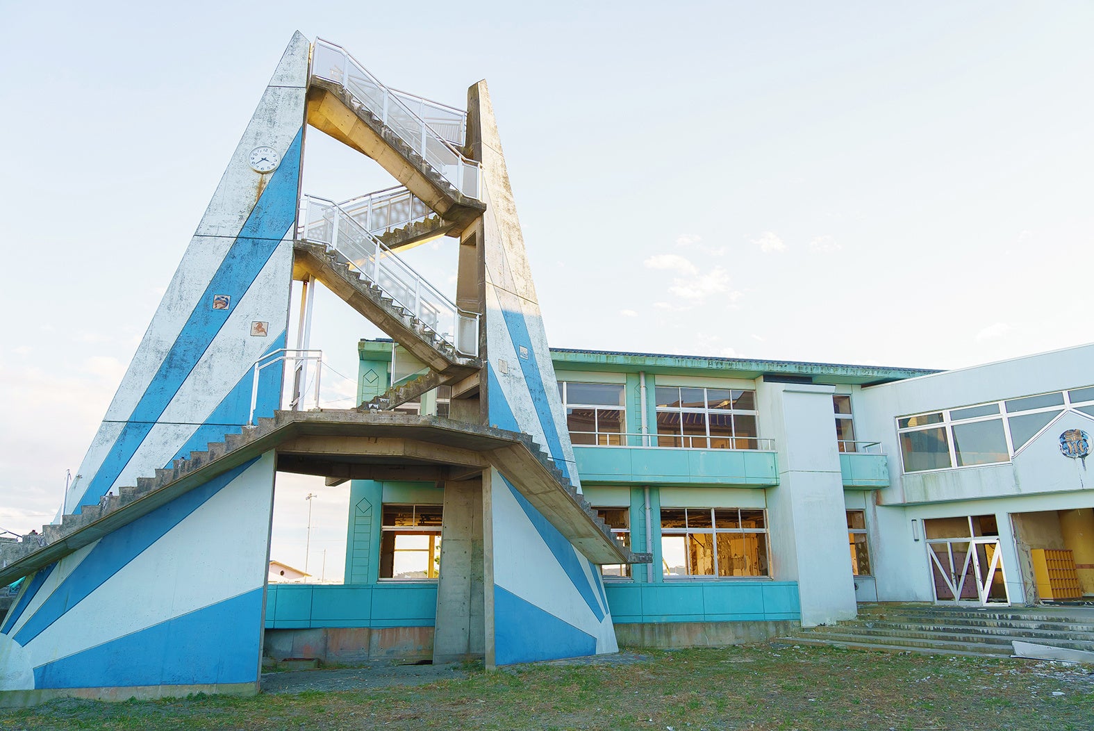 震災遺構 浪江町立請戸小学校（外観）