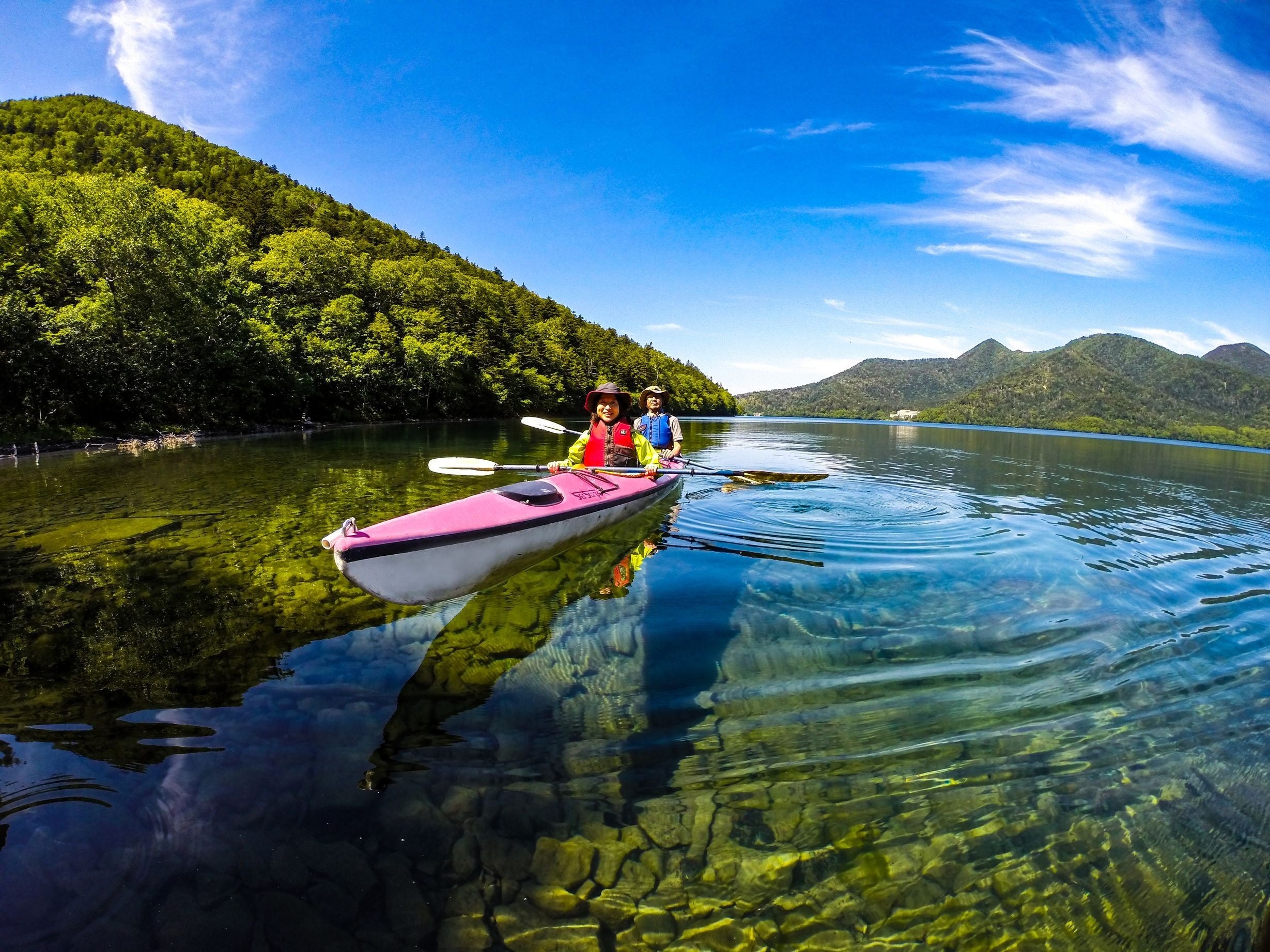 然別湖シーカヤック（イメージ）