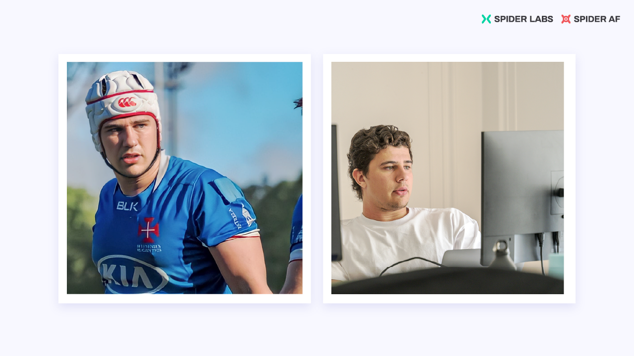 ラグビーポルトガル代表候補 Spider Labs Antonio