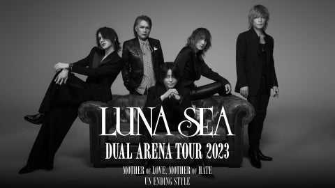 LUNA SEAの全国アリーナツアー「DUAL ARENA TOUR 2023 -END OF DUAL-」の模様をU-NEXTで独占ライブ配信！過去のライブ映像も配信中！