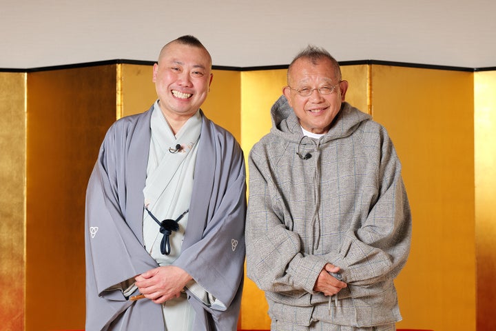 笑福亭鶴瓶、初の生配信番組『無学 鶴の間』に落語家・桂宮治が登場! 落語への思いも語り合う貴重なトークは必見!! 笑福亭鶴瓶、初の生配信番組『無学 鶴の間』に落語家・桂宮治が登場! 落語への思いも語り合う貴重なトークは必見!!