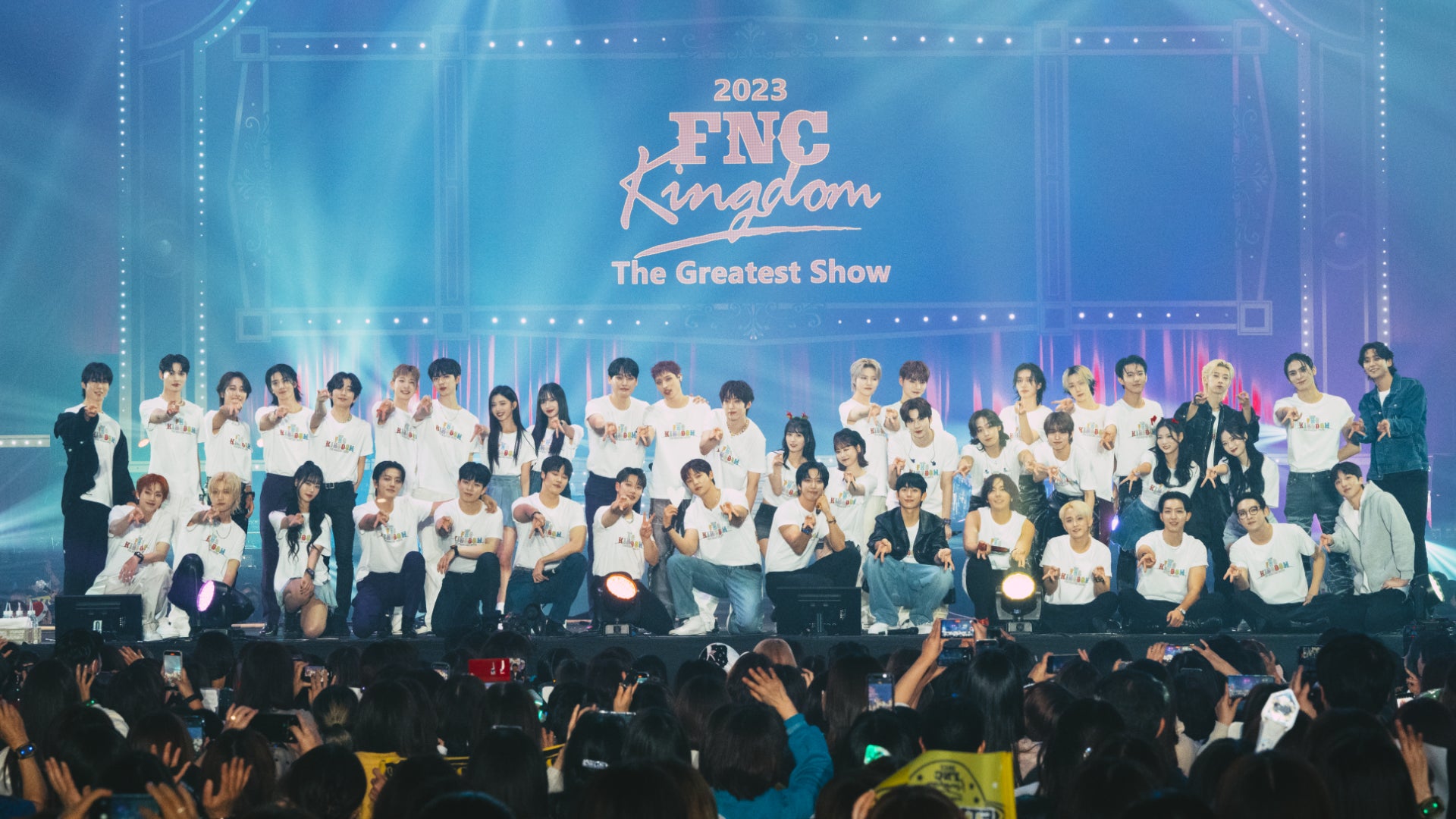 FTISLAND、CNBLUEなどFNC ENTERTAINMENTアーティスト集結の「2023 FNC KINGDOM -The Greatest Show-」をU-NEXTにて独占ライブ配信決定！