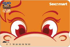 セイコーマート店頭限定デザイン QUOカード（一例）