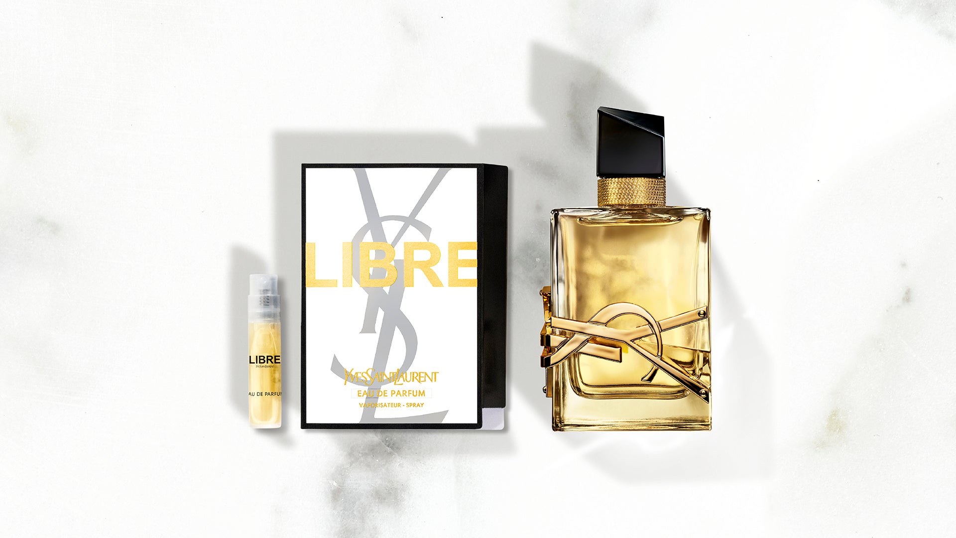 イヴサンローラン LIBRE 国内百貨店購入品 ノベルティ付 YSLアイコンフレグランス「LIBRE」の大型キャンペーン