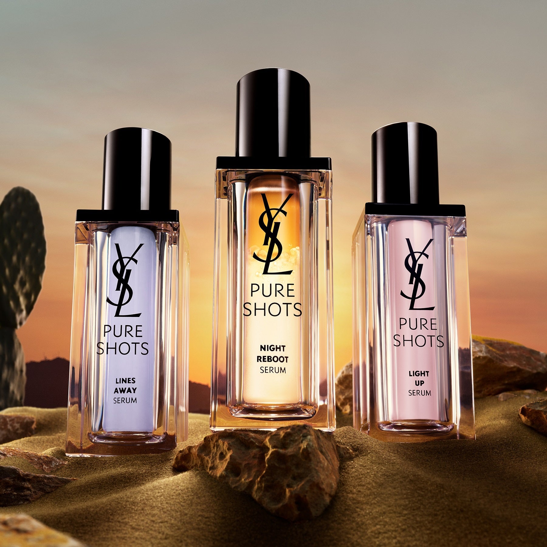 新品お得❣️YSL Pure Shots 30mlナイトセラム 美容液「ピュアショット ナイトセラム」｜イヴ・サンローラン