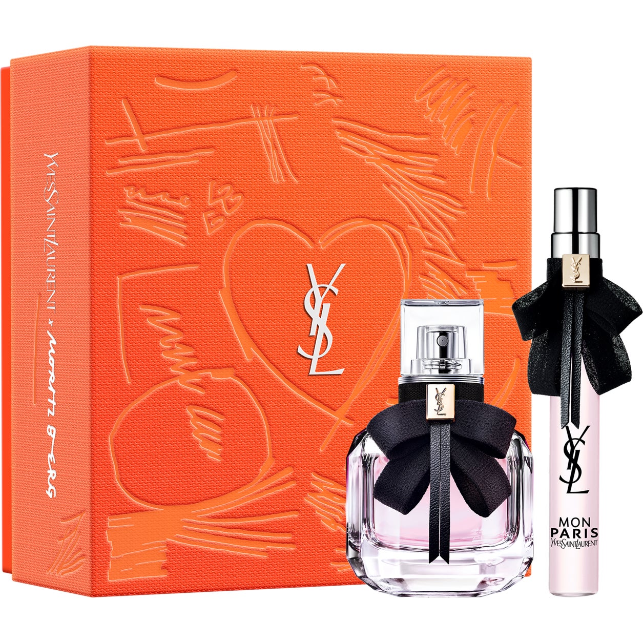 YSL 香水セット ブラックオピウム モンパリ リブレ 3本 YSL人気の3種のフレグランスが、ギフトに最適なオリジナル