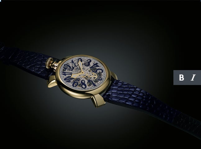 GaGa MILANO マヌアーレ時計 48mm イタリアのラグジュアリー時計ブランド【GaGa MILANO】伝統と