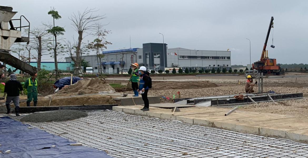 ホンダロジコム建設現場