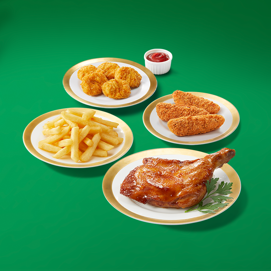 「バーベキューチキン コンボ」イメージ