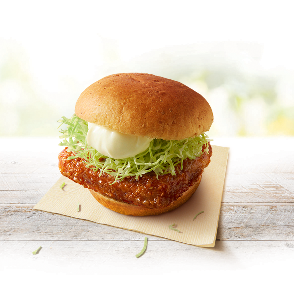 「和風チキンカツバーガー」イメージ
