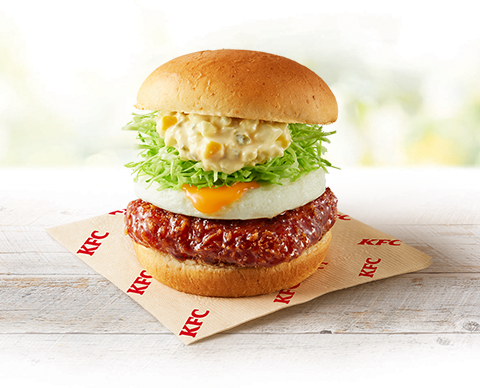 「とろ～り月見和風チキンカツバーガー具沢山タルタル」イメージ