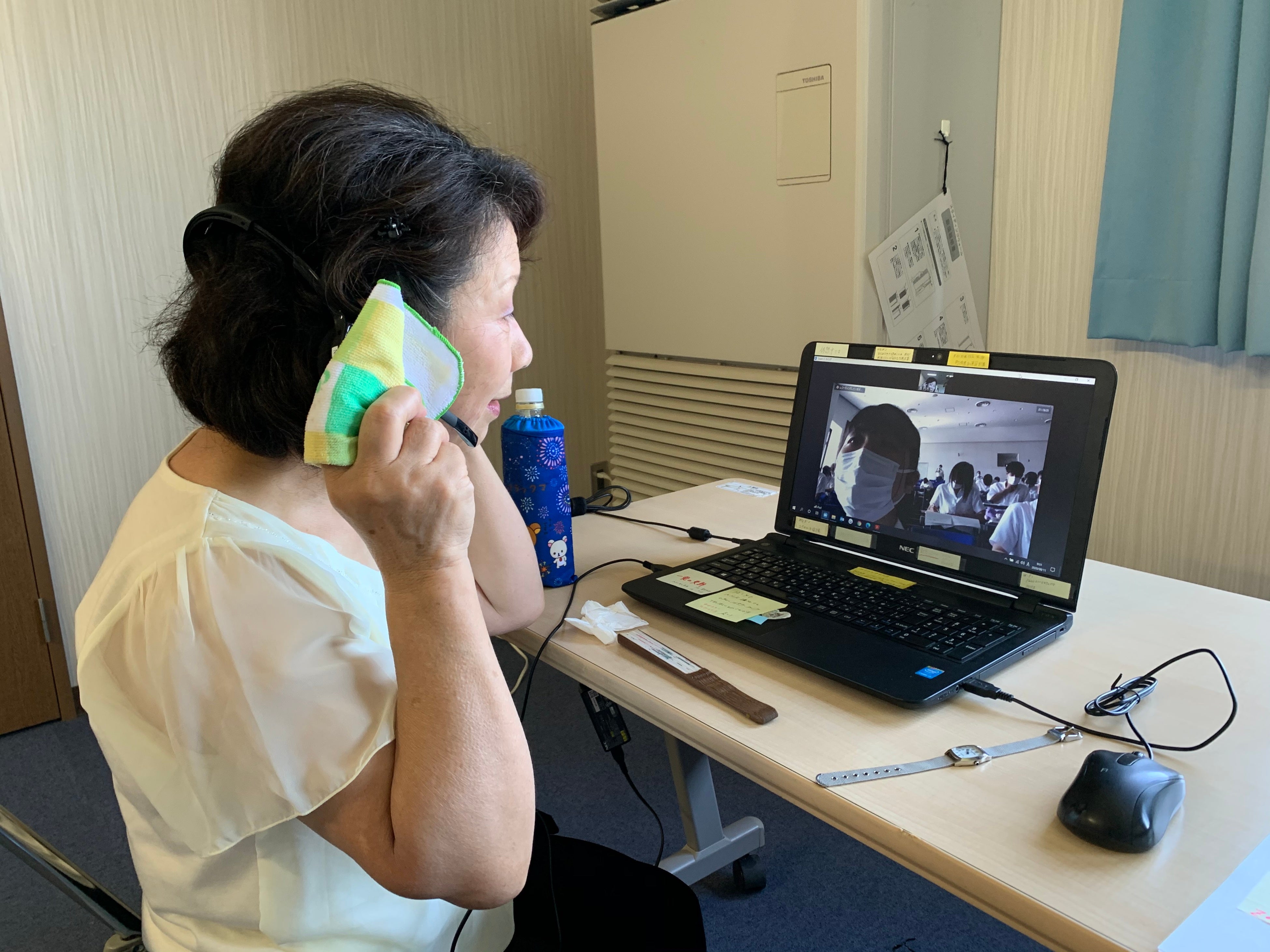 町の中心部に住んでいた語り部