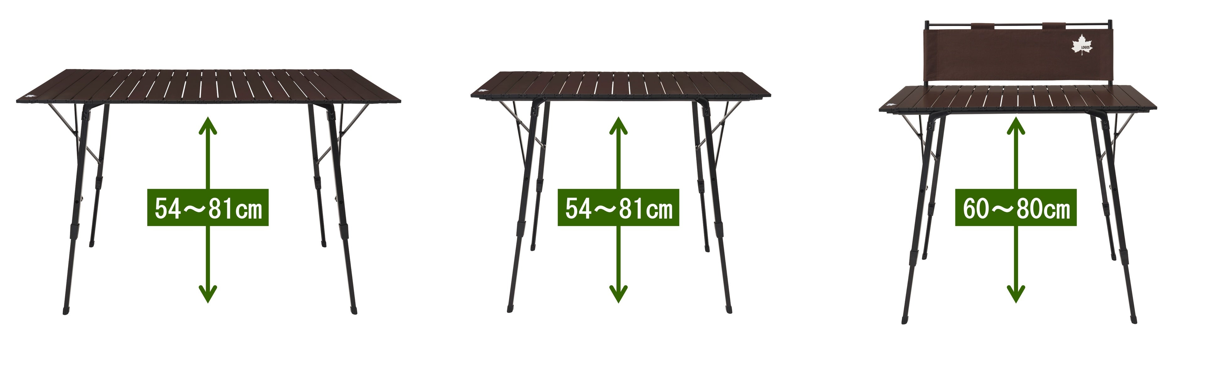 凸凹キャンプ場でもテーブル天板を水平にできる新発想 丸洗いアジャスタテーブル シリーズ3種 新発売 株式会社ロゴスコーポレーションのプレスリリース