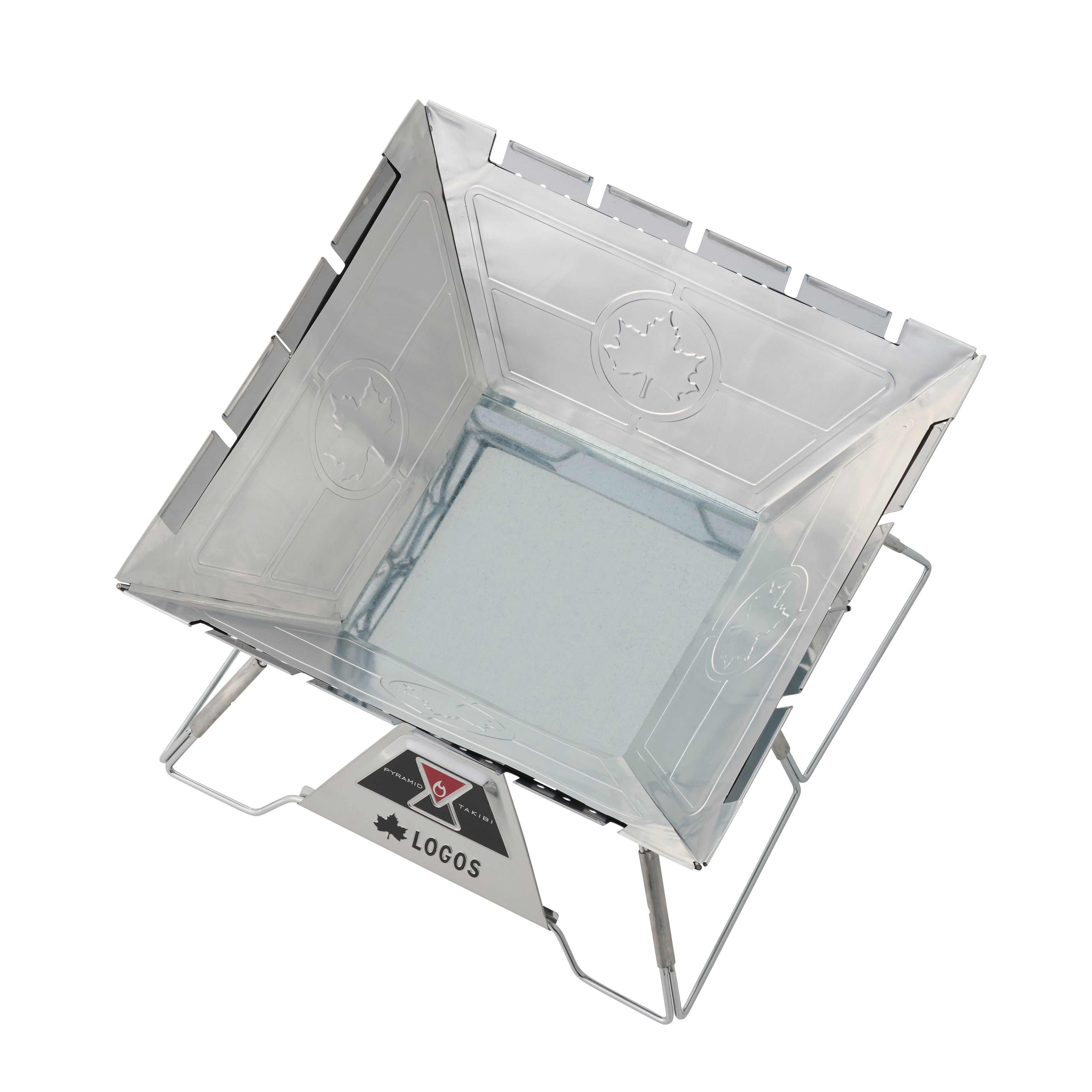 簡単セットでピラミッドシリーズの火床を、熱や汚れから保護するカバー