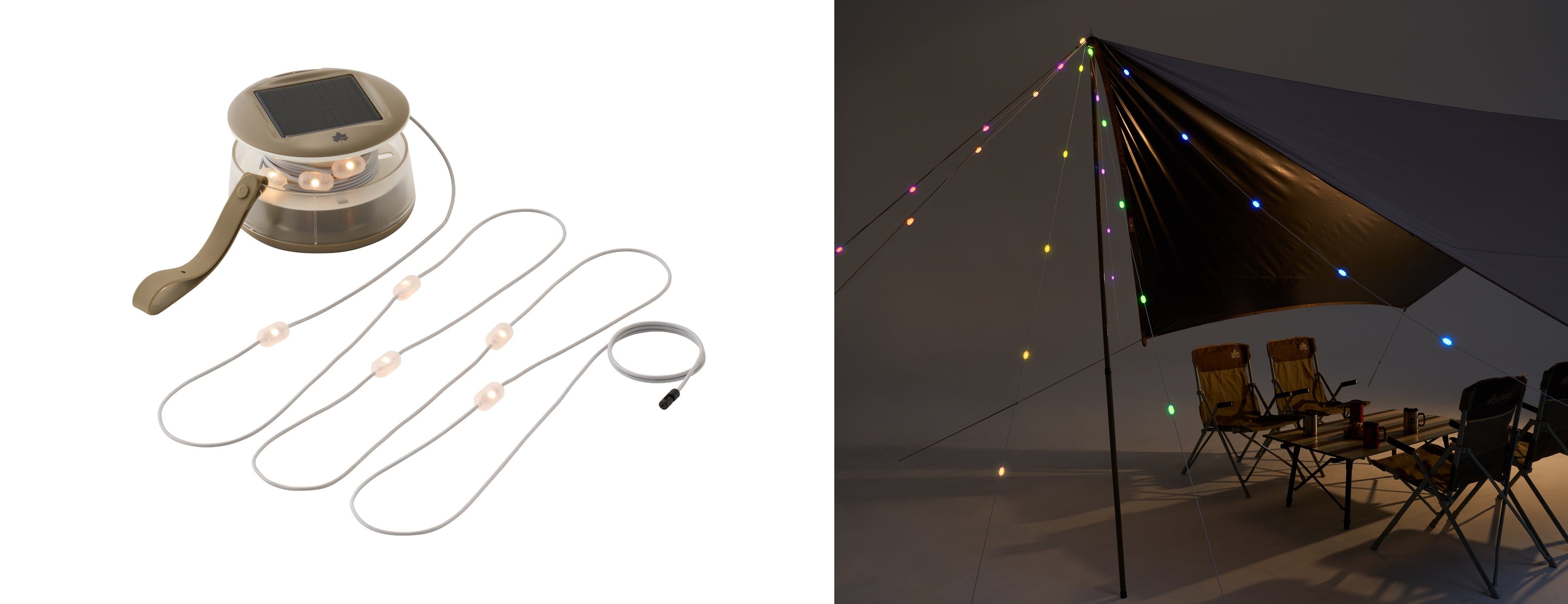 キラメキまきまきソーラーライト