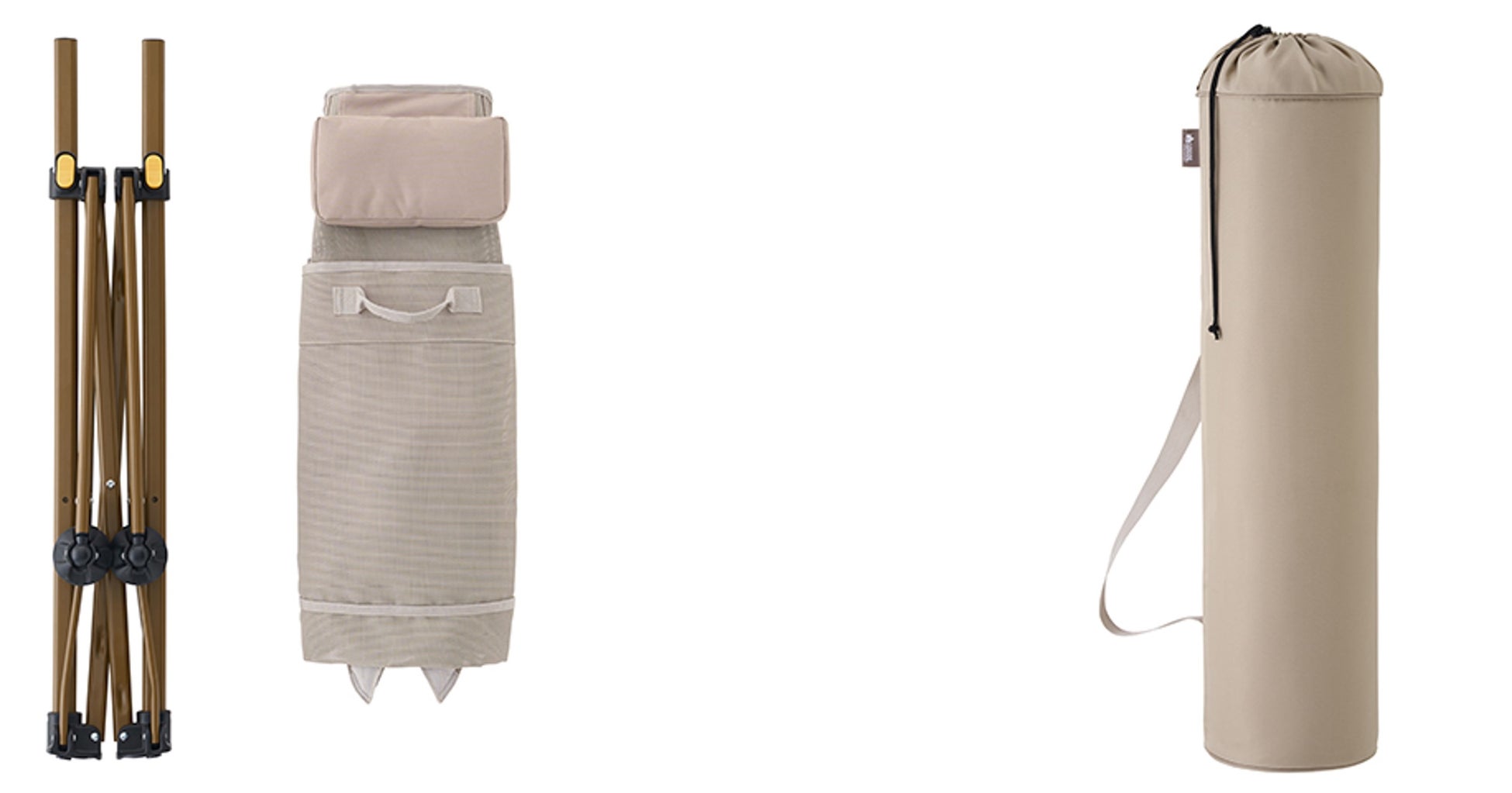 コンパクトに収納でき、持ち運びも楽