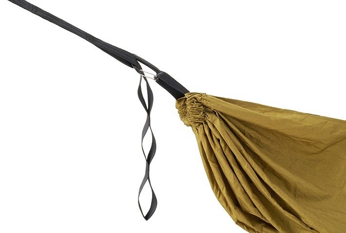 ハンモックの張り具合を簡単に調節可能