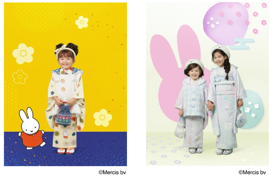 スタジオアリス「七五三新作コレクション2023」に「ミッフィー