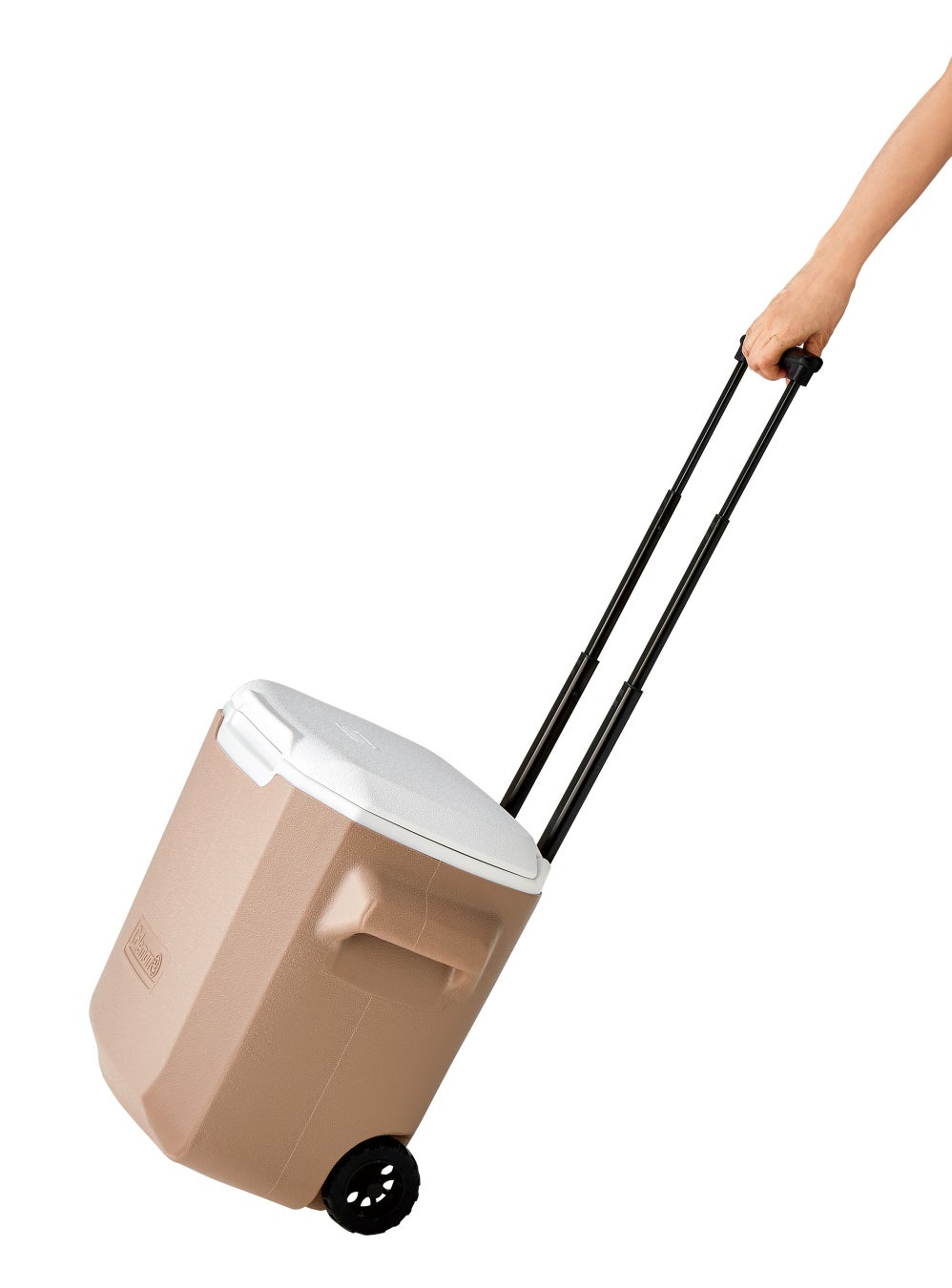 スライド式キャリーハンドル&ホイール付き