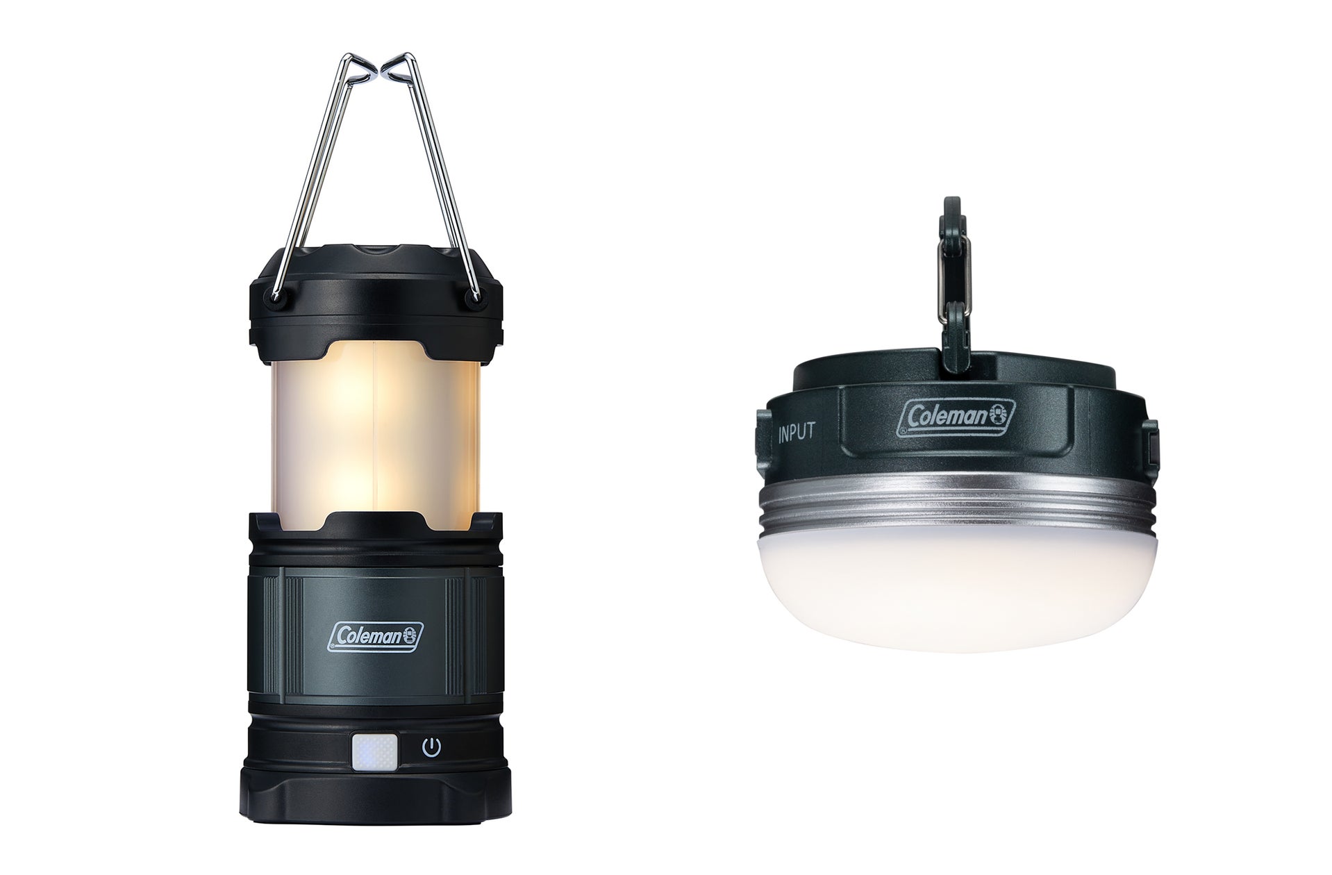 コールマン、「ラギッドパッカウェイランタン」・「ハンギングEライト コールマン、「ラギッドパッカウェイランタン」・「ハンギングEライト