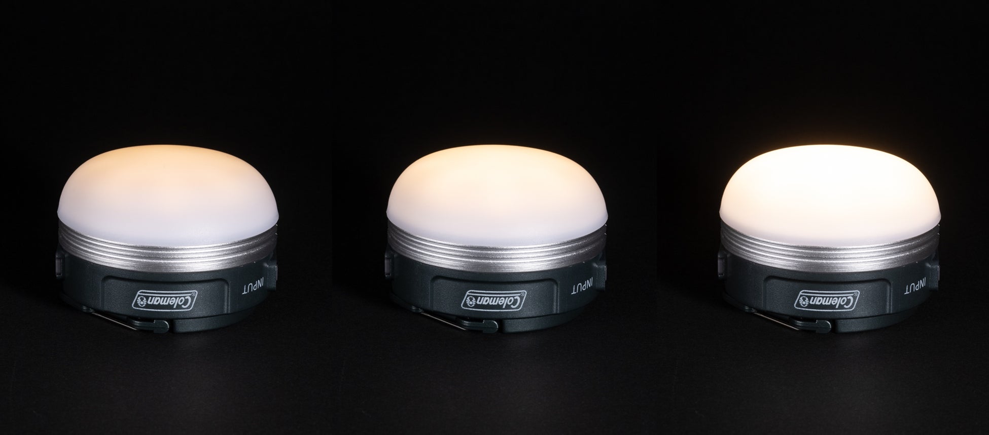 3段階(High-Middle-Low)の明るさ調節に加えて緊急時などに役立つFlashモードも搭載