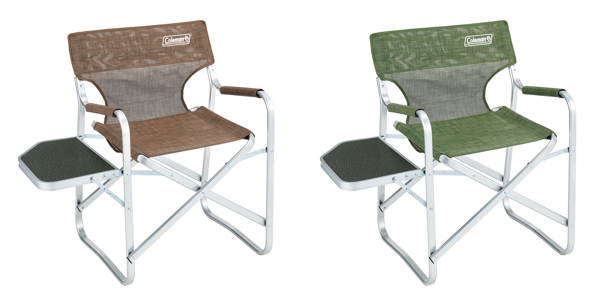 コールマン、「アルミデッキチェア（グレージュ／オリーブ）」発売