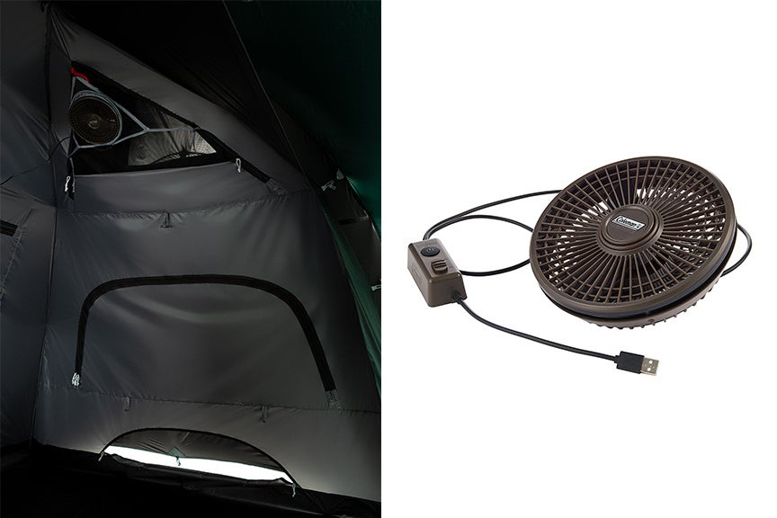 リバーシブルファンベンチレーション（別売）でさらに涼しく快適に