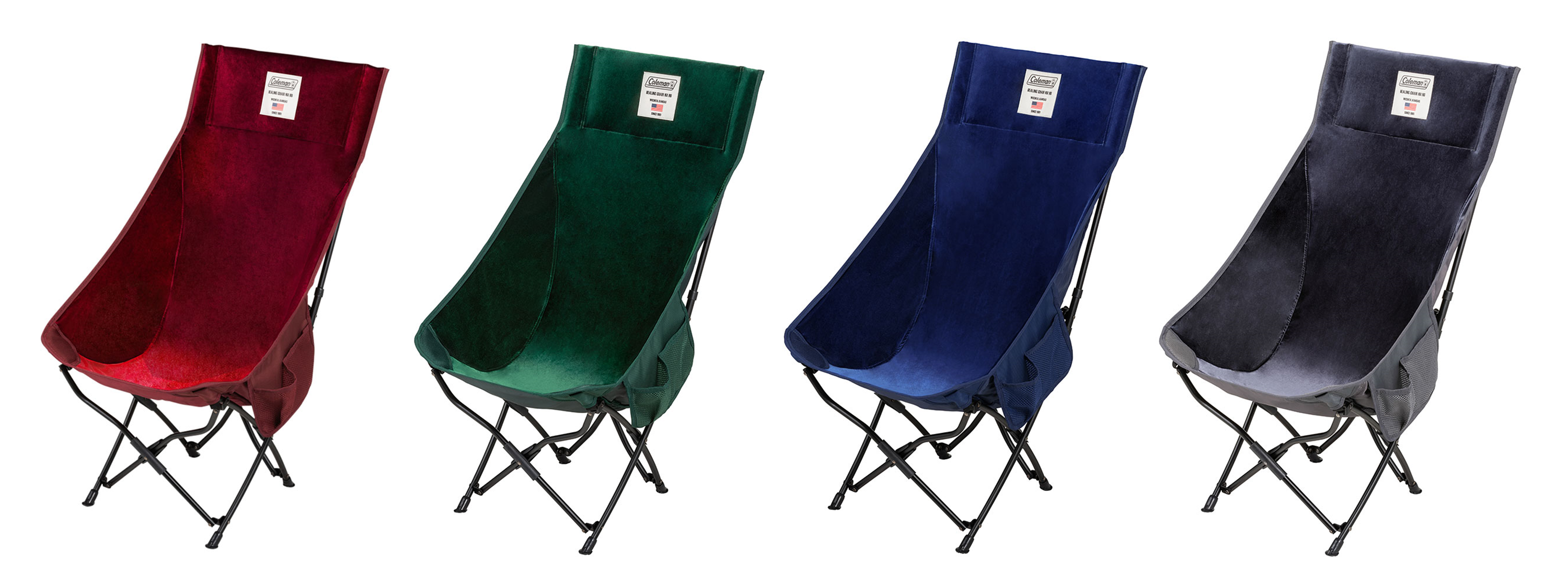 コールマン、「ヒーリングチェアNX HB」“ベロアモデル”を発売 | ニュー