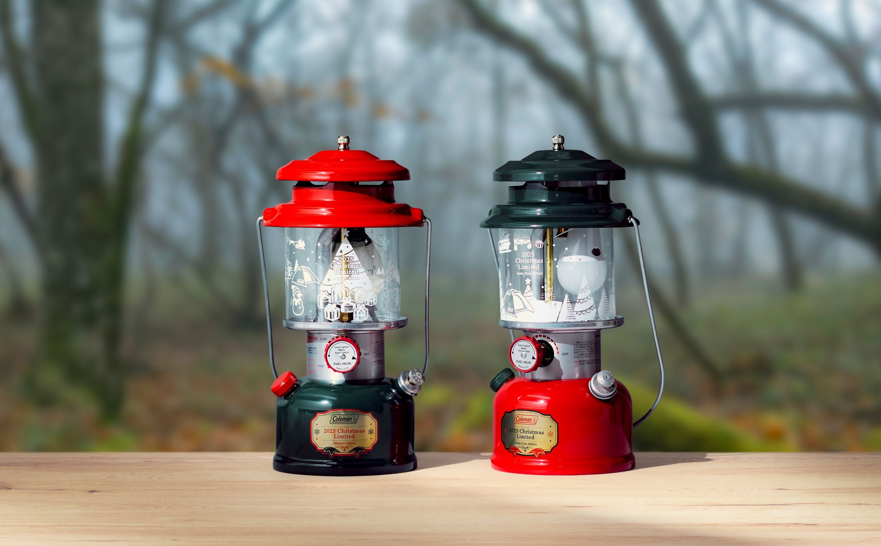 【新品・未使用】コールマン　クリスマスランタン 人気の“クリスマスランタン”が2way仕様に進化して今年も登場