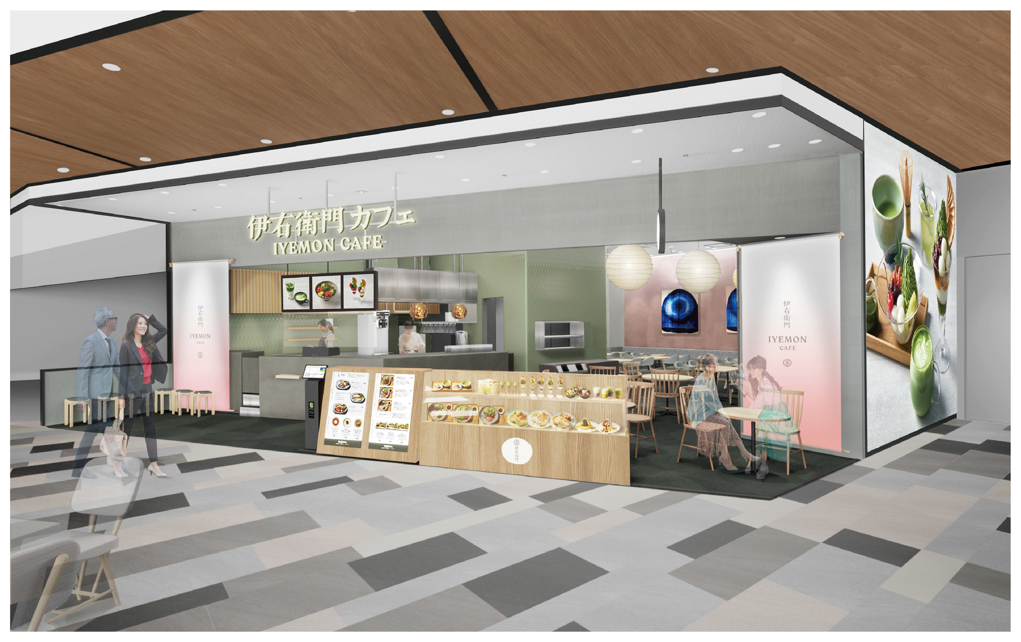 九州初出店 伊右衛門カフェ ららぽーと福岡店 が22年4月25日 月 オープン カフェ カンパニー株式会社のプレスリリース