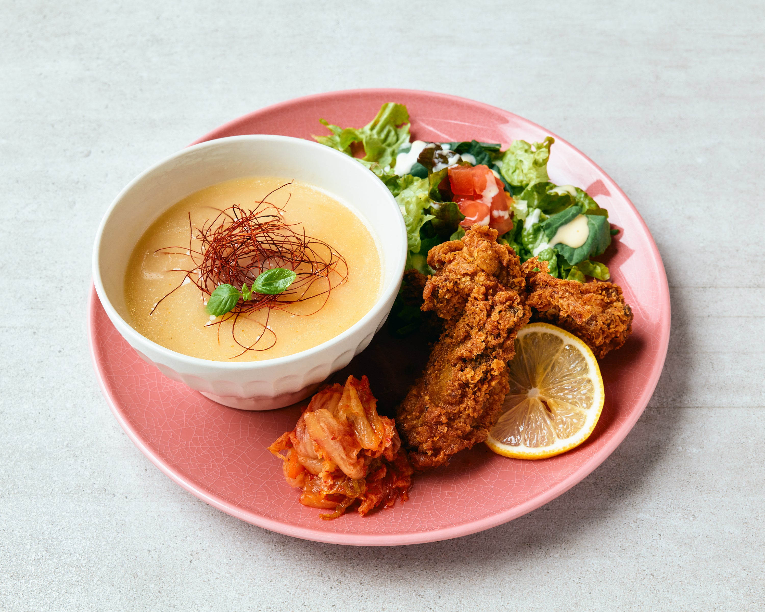 発酵チキンとクラムチャウダー ￥1,320