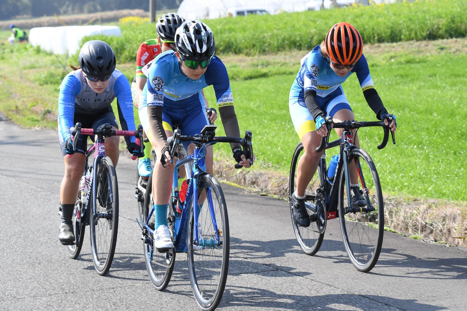 F　最終周回までに残った4名