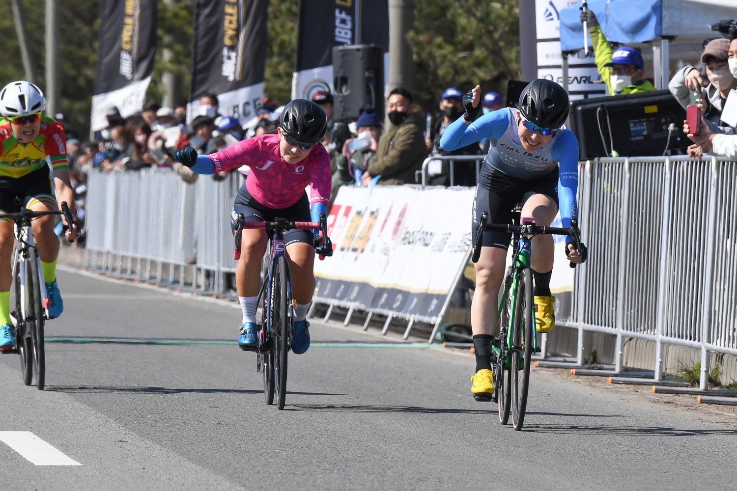 山本さくらが優勝、2位に成海綾香が入りCIEL BLEU KANOYAのワン・ツーフィニッシュ