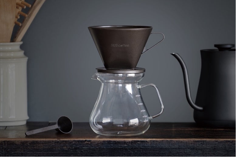SUS coffee dripper 【希望小売価格】660円(税込) ※ガラスのサーバーはつきません
