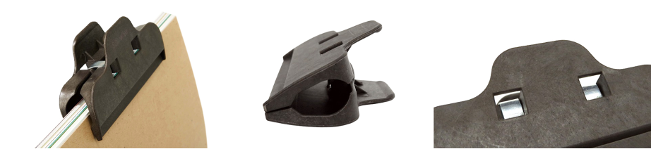 縦幅10cmでしっかり挟める  3個セット