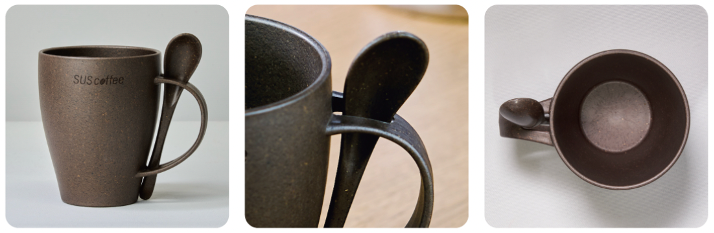 SUS Coffee PLA Mug & Spoon  【希望小売価格】1,430円（税込）